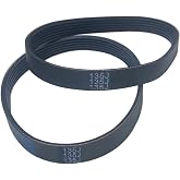 2-Pack 135J6 Planer Drive Belt | for Ryobi AP10 AP-12, Delta 22-540 TP300, Ridgid, Craftsman