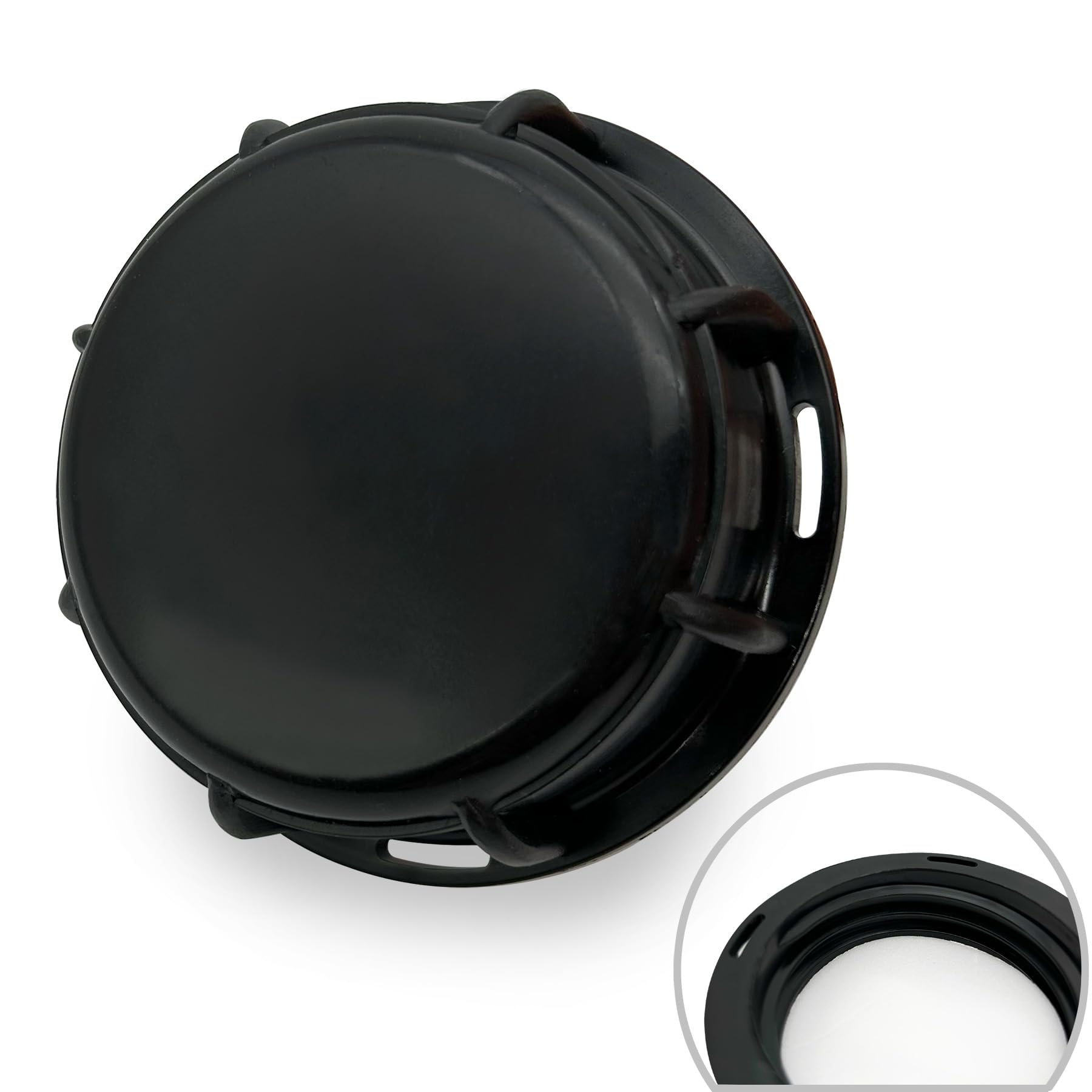 LEPEVNEY IBC Water Tank Adapter End Cap Tank Cap Dust Cap S60X6 60 mm Coarse Thread Plastic Blanking End Caps IBC Tank Pack of 1