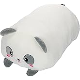 TemBe 23.6 inch Cute Large Panda Plush Stuffed Animal Pillow, Very Soft Squish Mellow Hugging Toy Gifts for Bedding, Kids Sleeping Cute Pillow (Panda)