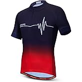 JPOJPO Men's Cycling Jersey Bike Shirt Short Sleeve MTB Summer Clothing Bicycle Tops Jacket S-3XL