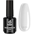 Beetles Milky White Builder Gel 7 in 1 Strengthener Gel Hard Gel for Nail Extension DIY at Home Beauty Gift Sets for Women,Base Coat Need