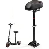 NAIXTYRE Adjustable Electric Scooter seat Cushion, 8.5-inch Scooter Specific/Xiaomi m365/Mijia Mi m365 Pro/GTRAX GXL V2/GTRAX XR, Suitable for 5.2-5.75-inch Pedals, Thick Waterproof seat Cushion