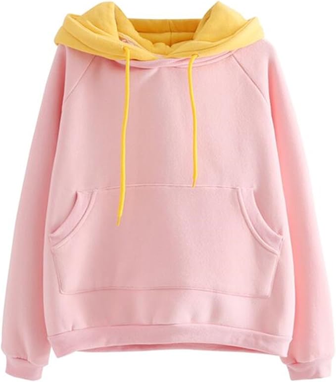 pink college sweatshirts