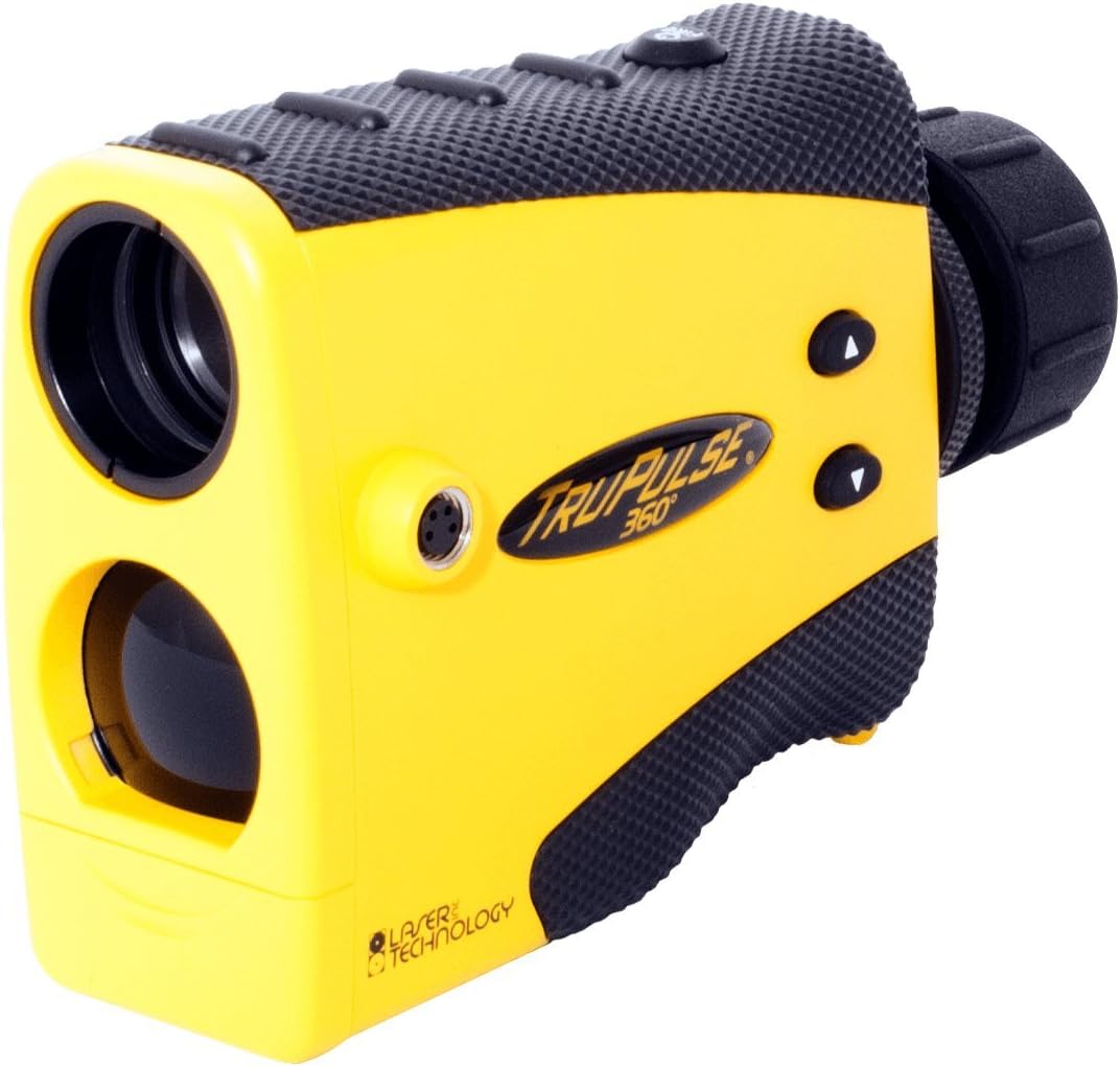 Laser Technology Trupulse 360b Yellow Laser Rangefinder, Ft/Yds (7005531)