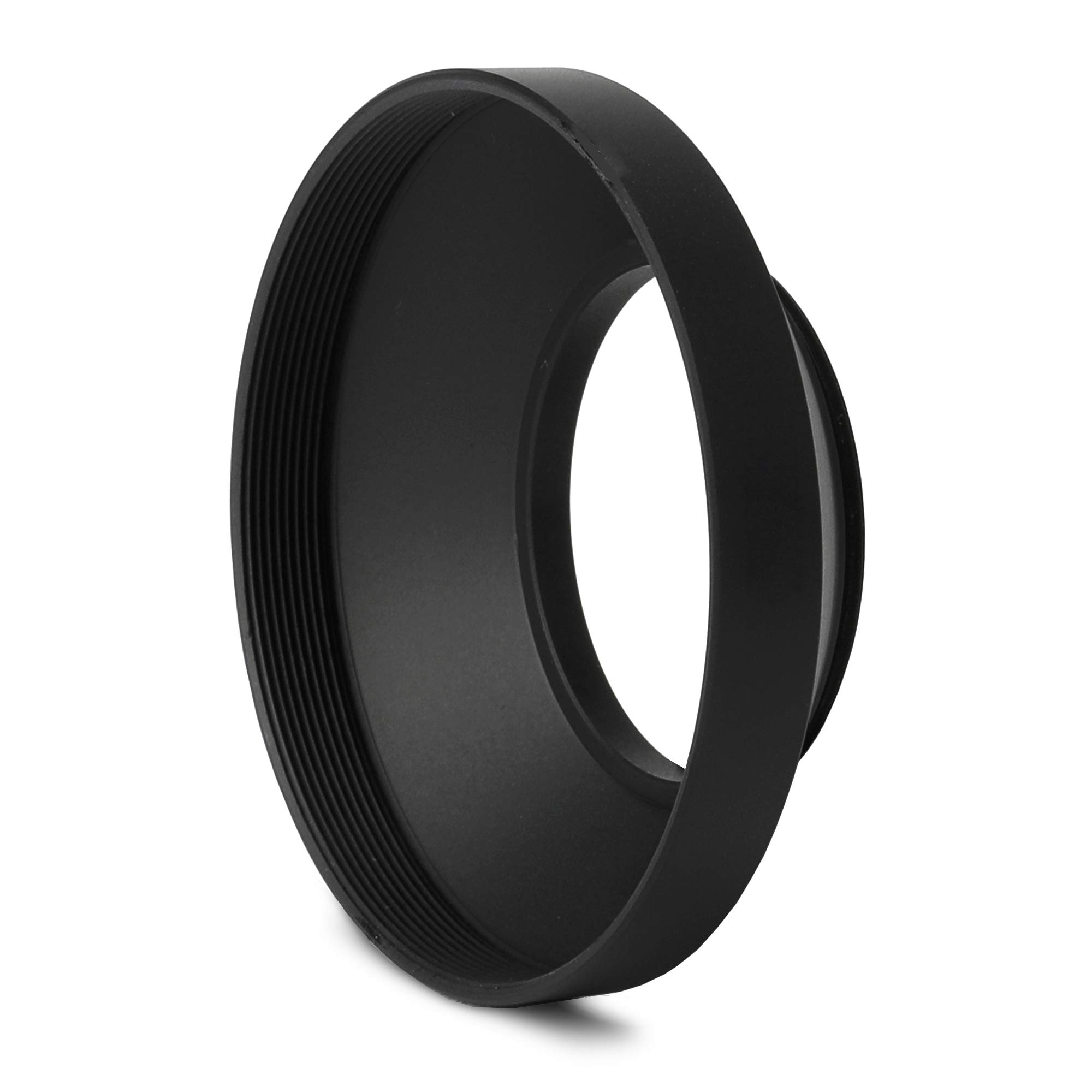 CELLONIC Ø 62mm Wide Angle Lens Hood Compatible for Ø 62mm Metal Screw-in Cylindrical/Round Sun Shade Protector Cover