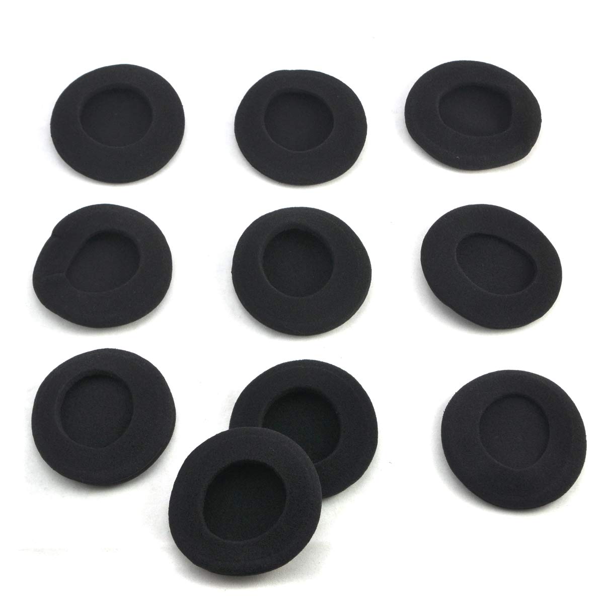 Simoutal 5 Pairs Replacement Foam Earpad Covers, Headphone Pad Cushion for Gaming HiFi stereo Headsets(6 cm)