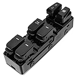 Driver Side Power Master Window Switch Black,Power