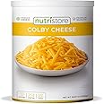 Nutristore Freeze Dried Colby Cheese Shredded | Bulk Emergency Food Supply | Perfect for Camping, Backpacking and Everyday Meals or Snacking | 25 Year Shelf Life | #10 Can | 38.1 oz, 1080 g
