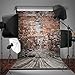 Mohoo 5x7FT Silk Brick Wall Photography Background Studio Photo Props Backdrop for Photo Studio Props 1.5x2.1m