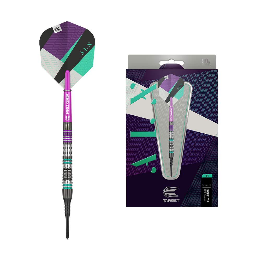 Target Darts ALX 11 20G 90% Tungsten Soft Tip Darts Set