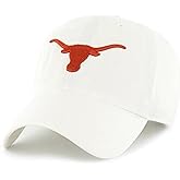 Officially Licensed Texas University White MVP Hat Adjustable Classic Team Logo Structured Embroidered Cap