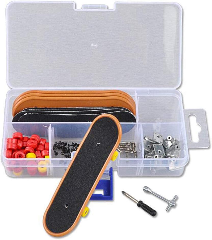 ENDUL Mini Patinaje de Dedos de plástico, Juego de Mesa, Juguete para