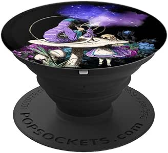 Alice In Wonderland Caterpillar Smoking Vape PopSocket - MagSafe Phone Grip For IPhone 12-14