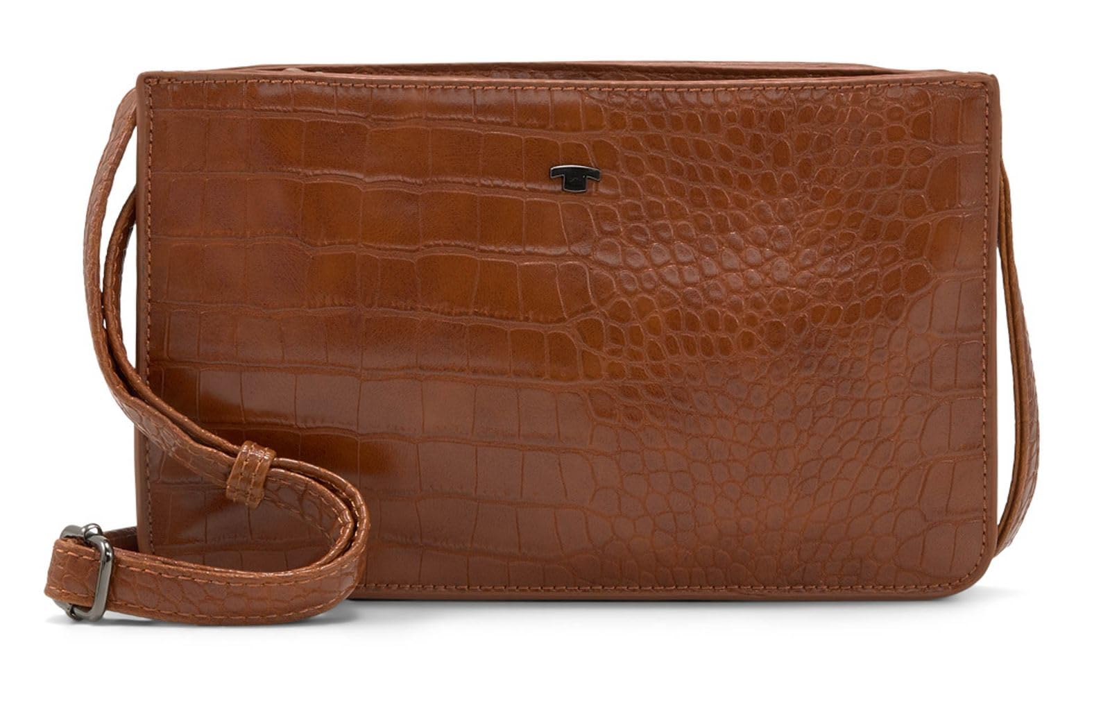 Tom Tailor Acc Women's Maris Shoulder Bag, Croco Brown, S