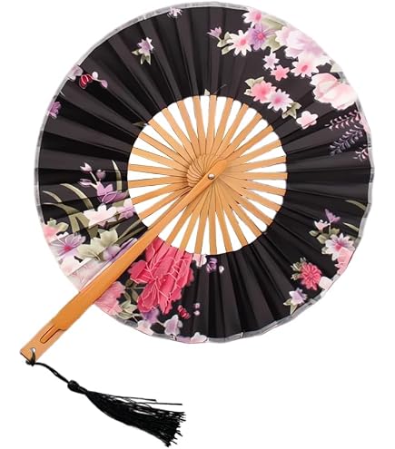 Amazon.com: Made in Japan 2103 Chiyo Uchiwa Fan (Blue) Single