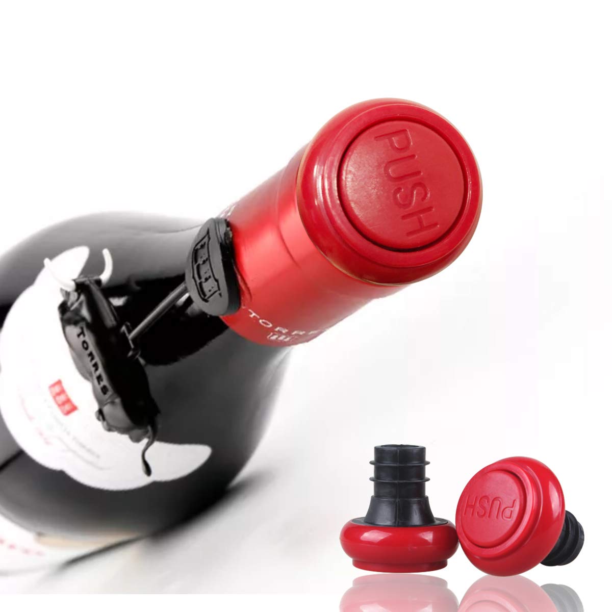 Compra Lhopan Tapones de Botella de Bomba de Vino Tinto ...