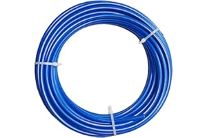 CCK Malida Size 1/4 Inch, 30 Meters 100 feet Length Tubing Hose Pipe for RO Water Filter System (blue)