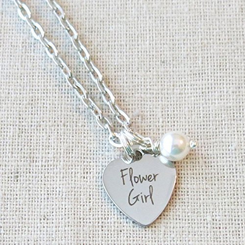 flower girl keepsake charm