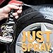 Barrett-Jackson Tire Shine Spray, a Spray-On Tire Dressing for Quick Car Detailing, 9954, 22 oz.