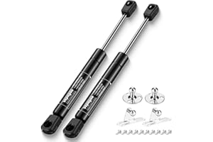 Vepagoo 7 inch Gas Struts for RV Cabinet Door Strut, 18LB Gas Shock Spring Lift Support for Truck Tool Box Lid, Sentry Safe Replacement Parts & Marine Hatches, Set of 2