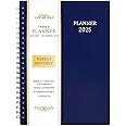 2025 Planner - Weekly and Monthly Planner 2025, Jan 2025 - Dec 2025 Planner with Monthly Tabs, 6.25" × 8.3", Strong Twin-Wire Binding, Round Corner, Improving Your Time Management Skill