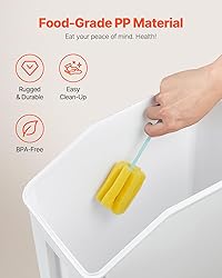 VEVOR Rice Storage Container, 4.5Gallon/20L x2