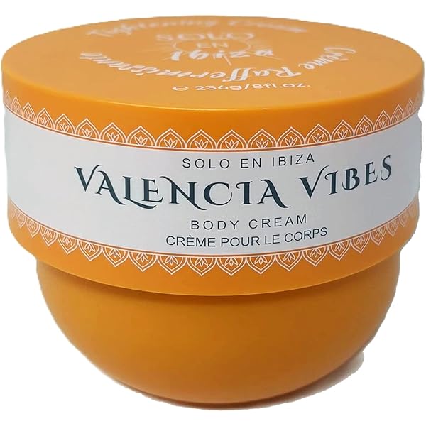 Amazon.com : Solo en Ibiza Valencia Vibes Body Cream, Tightening