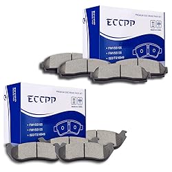 cciyu D833 D881 8pcs Front & Rear Ceramic Brake
