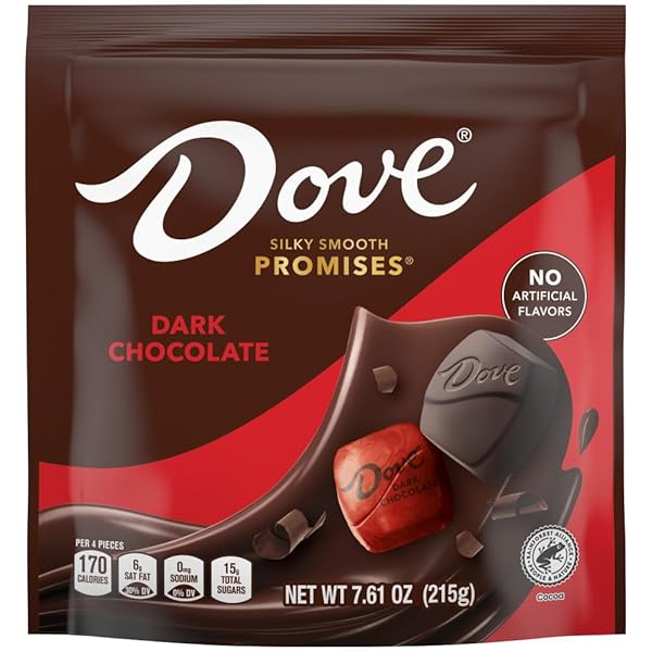 DOVE PROMISES DARK CHOCOLATE EASTER CANDY, 7.61 OZ...