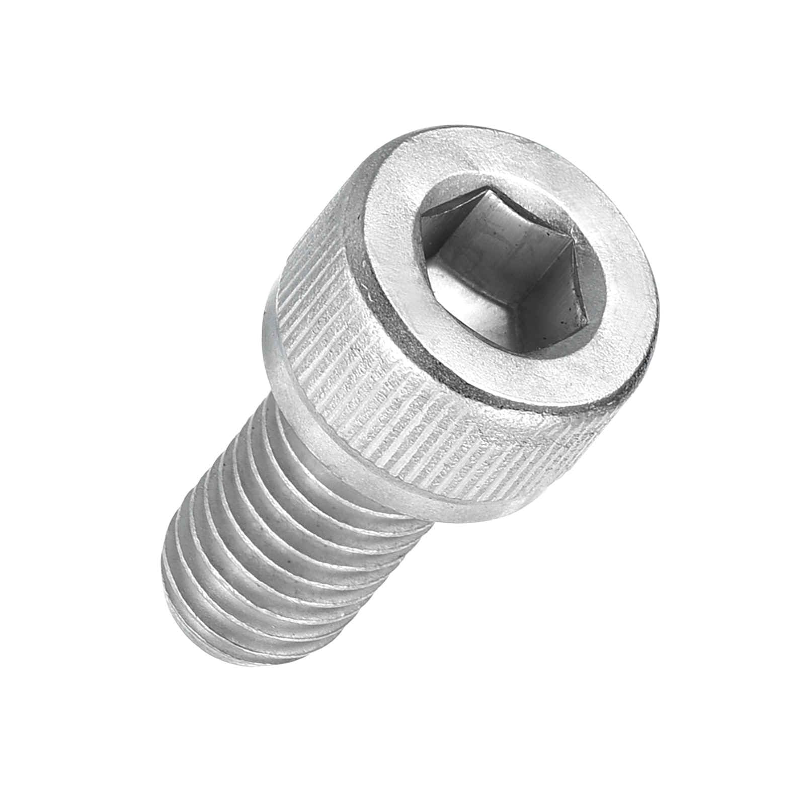 Kozelo 25pcs Socket Head Cap Screws - [M8-1.25 x 16mm] 304 Stainless Steel Allen Socket Drive for Electrical Motor 3D Printing Fan Engine Replacement Use, Silver — image 1