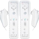 2 Pack Wii Remote with Wii Motion Plus Inside