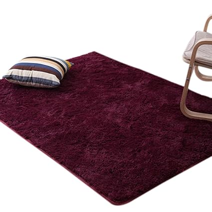 Amazon Com Dasior Soft Modern Smooth Solid Carpet Rugs