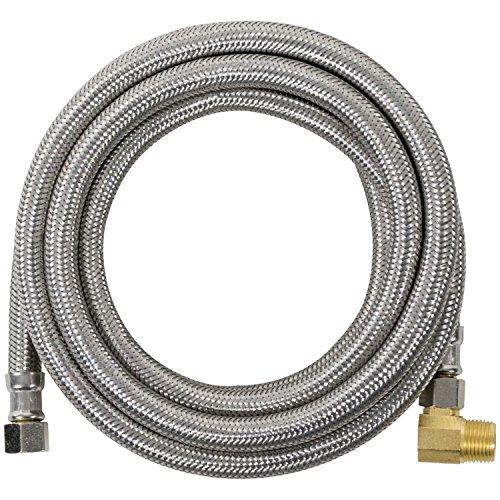 Certified Appliance Accessories Dishwasher Hose with 90 Degree MIP