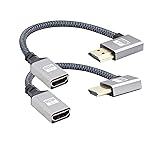 RIIEYOCA 90 Degree Left&Right Angle UHD 4K HDMI