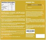 HANDPICK Ginger Tea Bags 100 Count Non GMO Pure Ingredients view 9
