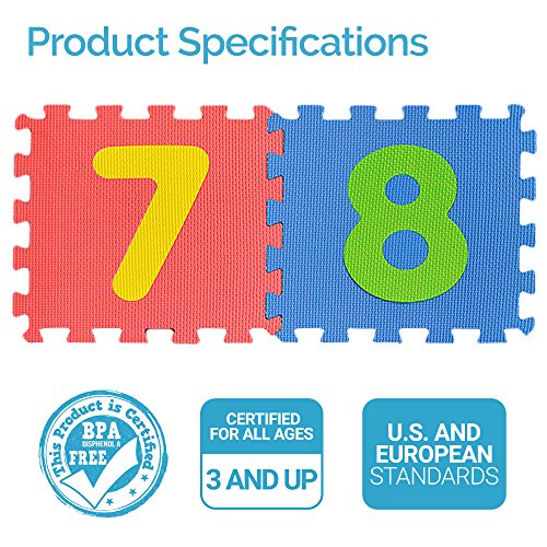 3 Alphabet+THICKEST+Flooring+Interlocking+Reusable