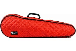 Bam France Hoodies Red Cover for Hightech Contoured Violin Case