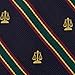 Wild Ties Scales Of Justice Blue Navy Blue Microfiber Tie