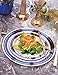 Lillian Tablesettings Combo Box | Polished Gold | Pack of 24 Plastic Cutlery