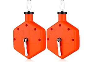 AmazingSpark 2 Pcs Chalk Line Tool 100 ft Portable Chalk Line Reel Box with PP Case for Building Construction Wood Working Decoration Brick Layer Drawing Straight (Orange)