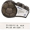 Brady Authentic (M21-750-7425) Chemical and Temp Resistant Label for Lab, Asset Tracking, and Datacom Labeling, Black on White- For M210, M210-LAB, M211, BMP21-PLUS and BMP21-LAB Printers, .75" W 21'L