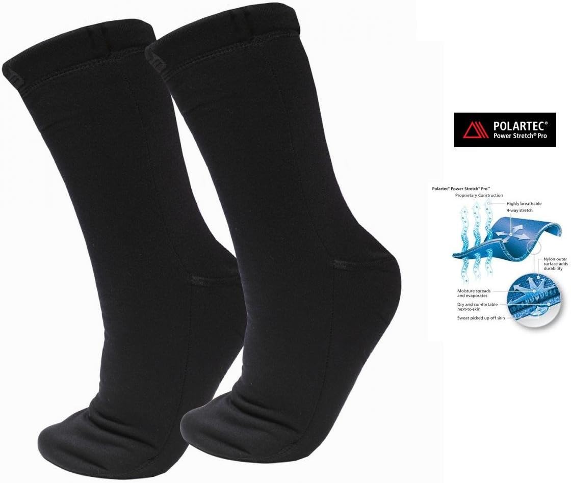 KANFOR SPECIALITY SNUG WARM SOCKS "TRIP" size S/M (UK 3-8 EUR 35.5-42) POLARTEC POWER STRETCH CAMPING FISHING