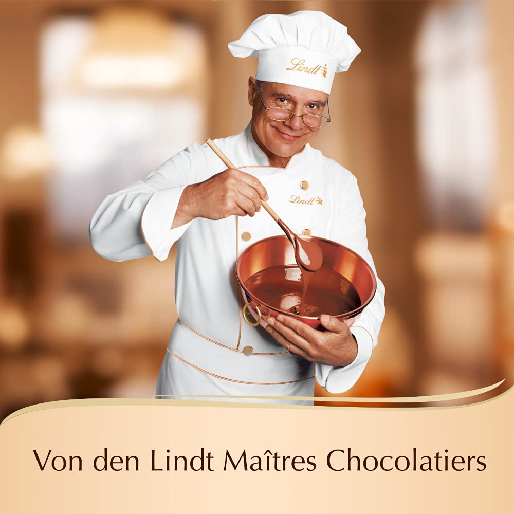 Lindt Schokolade Edel-Marzipan Riegel | 25 x 50g Riegel im Thekendisplay | 1250 g | pures Marzipan umhüllt von dunkler Schokolade | Schokoriegel | Schokoladen-Großpackung | Schokoladengeschenk 3