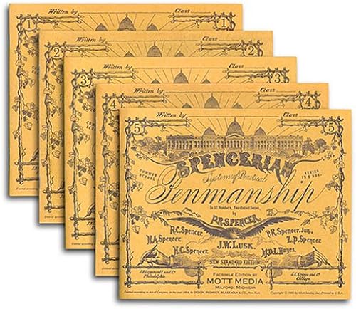 Download Spencerian Penmanship Set of 5 Copybooks PDF