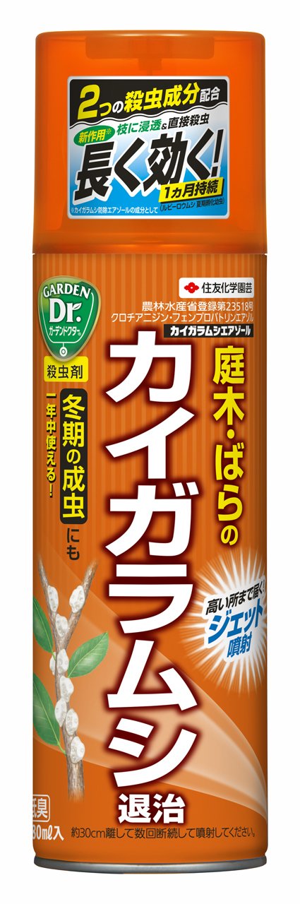 住友化学園芸 殺虫剤 虫類 カイガラムシエアゾール 480ml 花 樹木 カイガラムシ商品画像