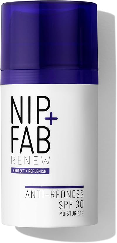 Nip+Fab SPF 30 Anti Redness Moisturiser 50ml Enlarged Pores Hyperpigmentation