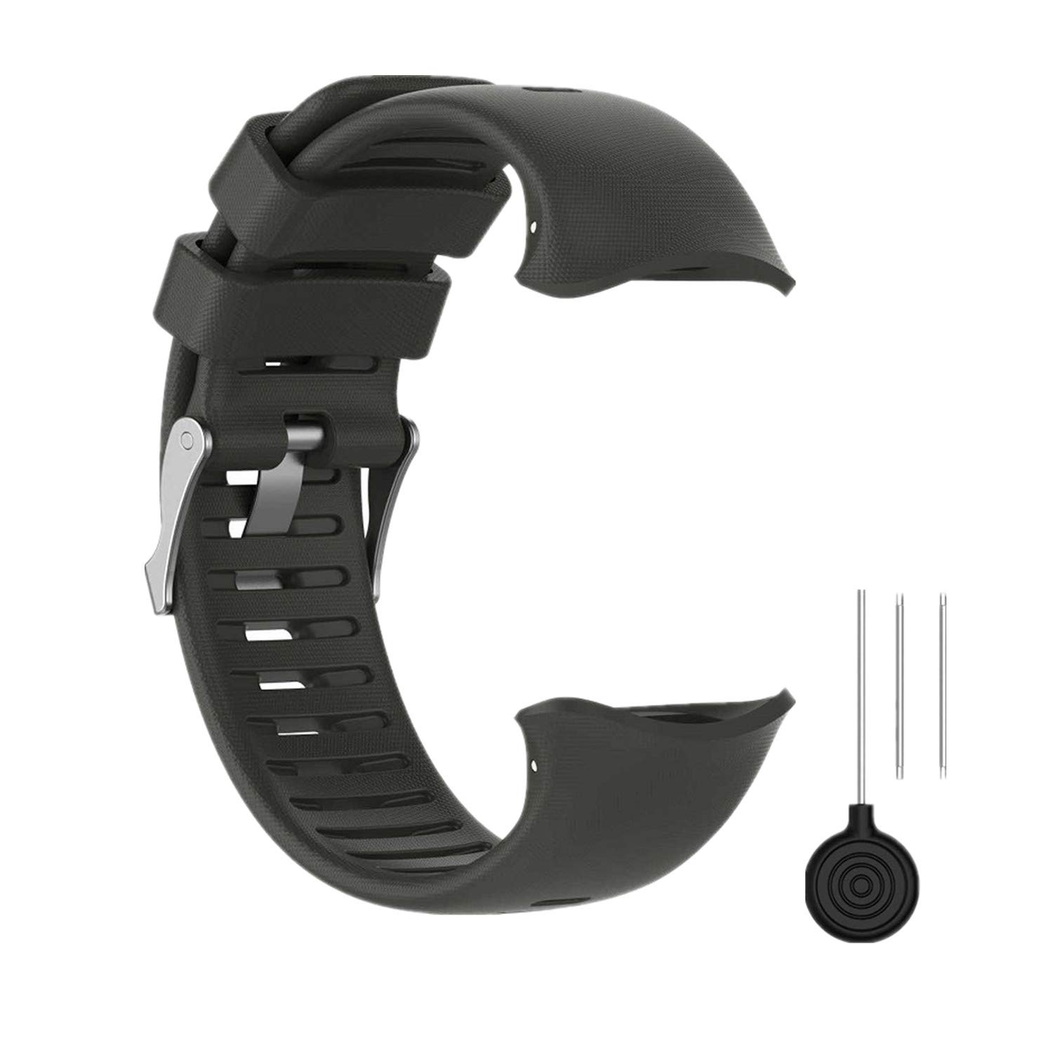 Muovrto Watch Strap for Polar Vantage V, Silicone Watchband Wristband Sport Fitness Wrist Band Replacement Strap