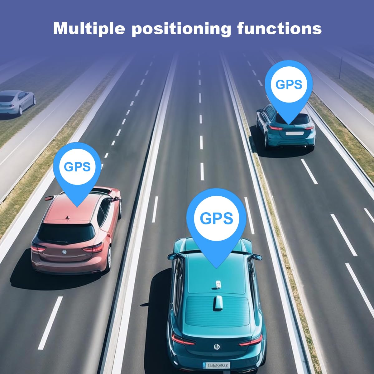 GPS Tracker for Vehicles Long Battery Life up to 7 Months Battery Life, Real Time Tracking, Unlimited Distance, Strong Magnetic,IP67 Waterproof 4G Tracker Device for Vehicles, Subscription Needed