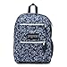 JanSport Big Student Backpack - Navy Field Floral - Oversized