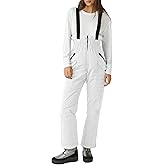 Yousify Womens Snow Pants Insulated Waterproof Winter Ski Bibs Overalls Snow Bibs S-2XL